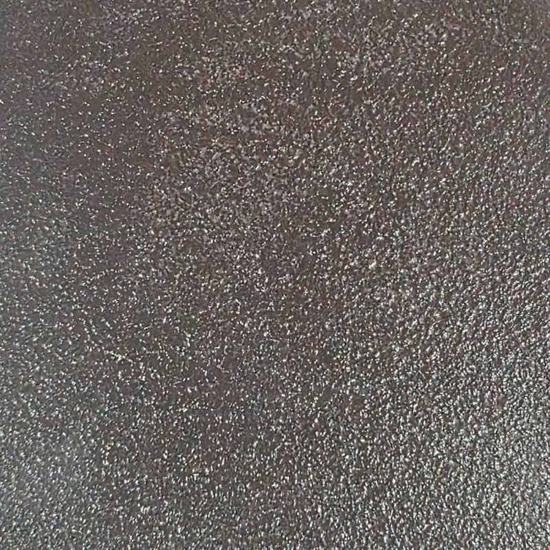 Marrom Corten Amostra de tinta eletrostática em pó Marrom Corten da Tentil Tintas