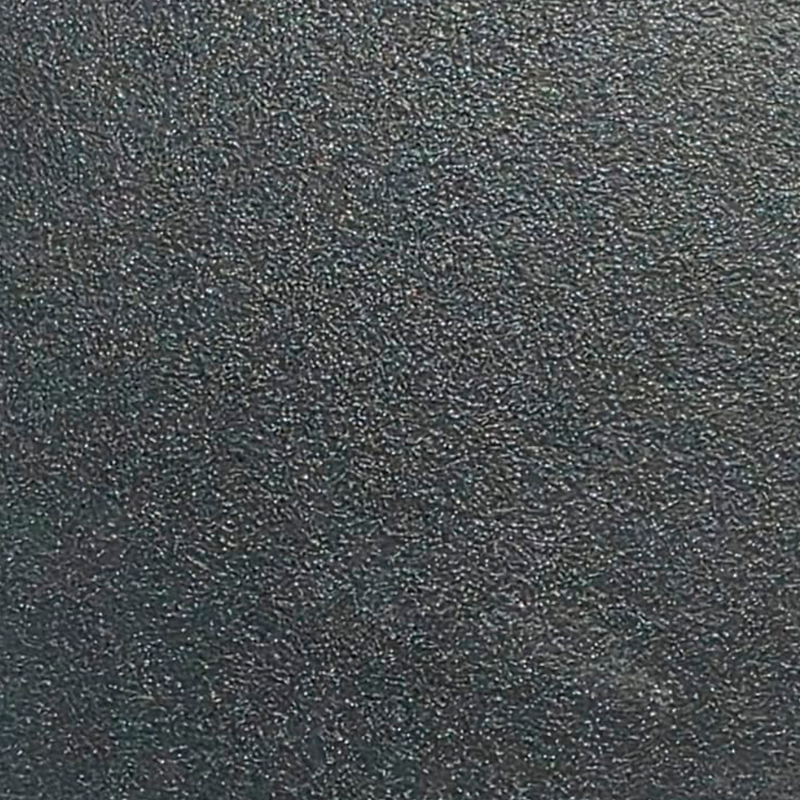 Preto Microtextura Amostra de tinta eletrostática em pó Preto Microtextura da Tentil Tintas